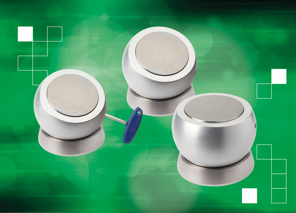 Laws of Attraction: New Magnetic Clamping Balls from norelem Enable Easy Workholding